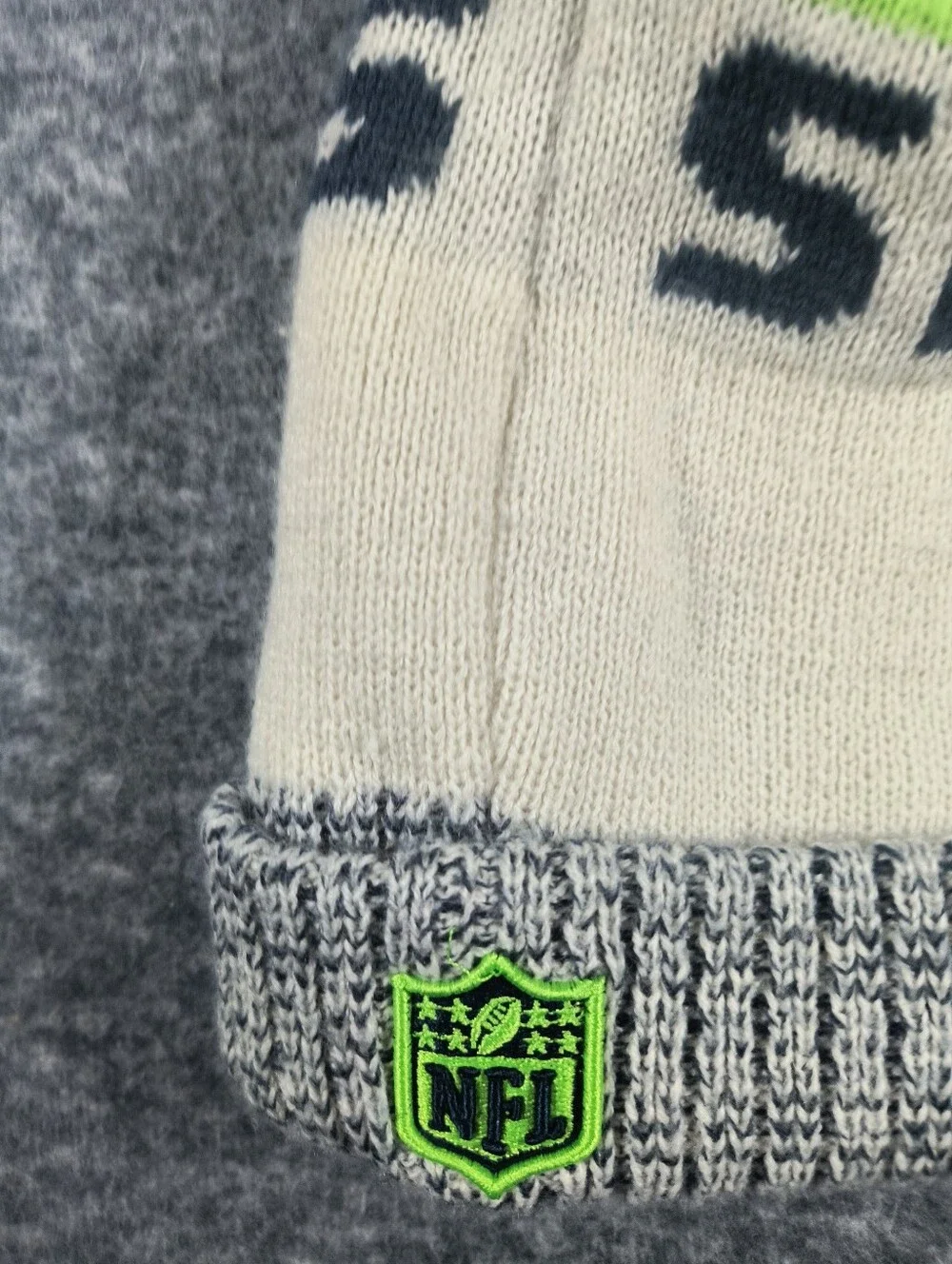 🔥 Bundle 2 For $7🔥 NFL Seattle Seahawks beanie toboggan hat